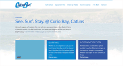 Desktop Screenshot of catlins-surf.co.nz